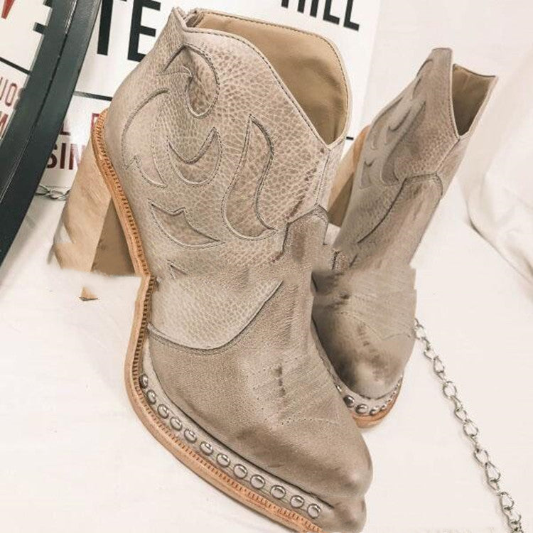 Bottes Martin d’Hiver en Similicuir