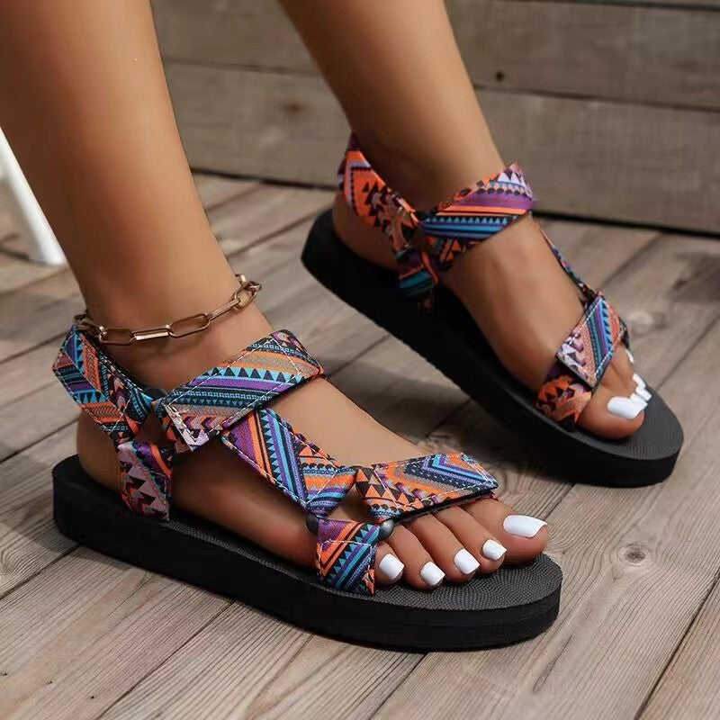 Sandales de Plage Style Ethnique
