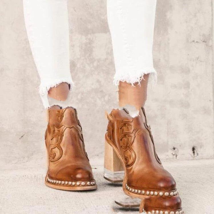 Bottes Martin d’Hiver en Similicuir