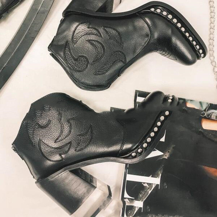 Bottes Martin d’Hiver en Similicuir