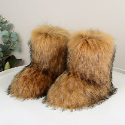 Bottines Courtes Douces d’Hiver