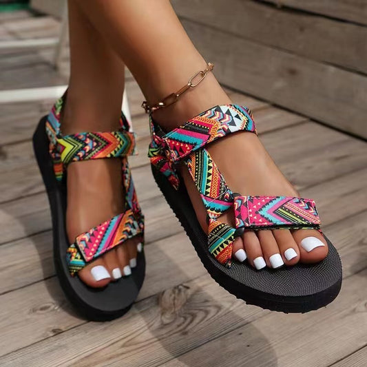 Sandales de Plage Style Ethnique