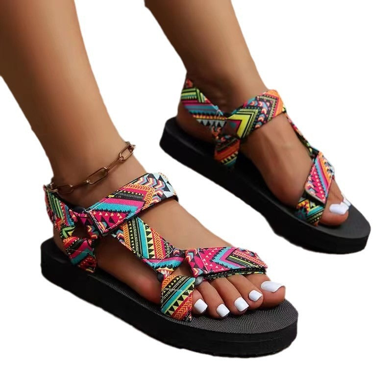 Sandales de Plage Style Ethnique