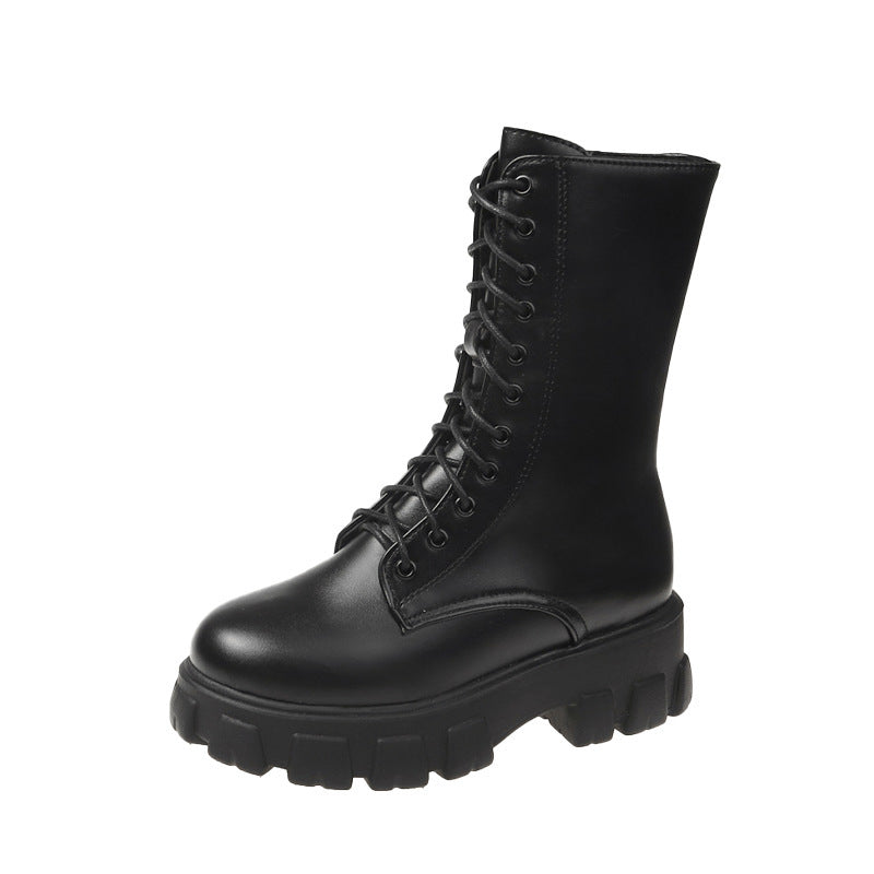 Bottines à Talon Style Martin