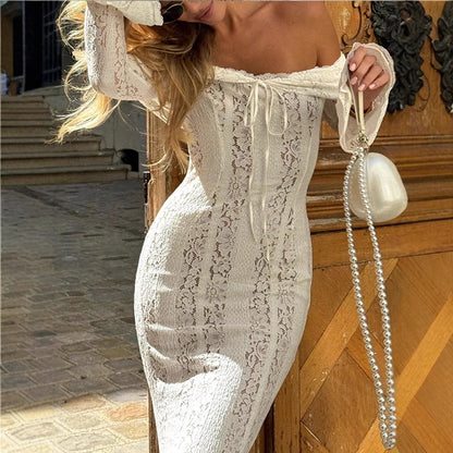Robe Lacée en Dentelle