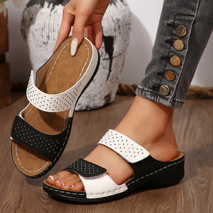 Chaussures d’été ouvertes au design respirant