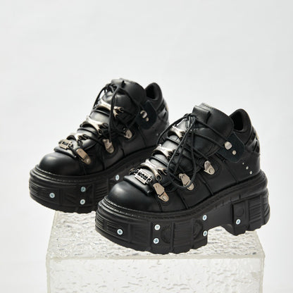 Esprit Rock – Bottines Punk Gothiques à Plateforme