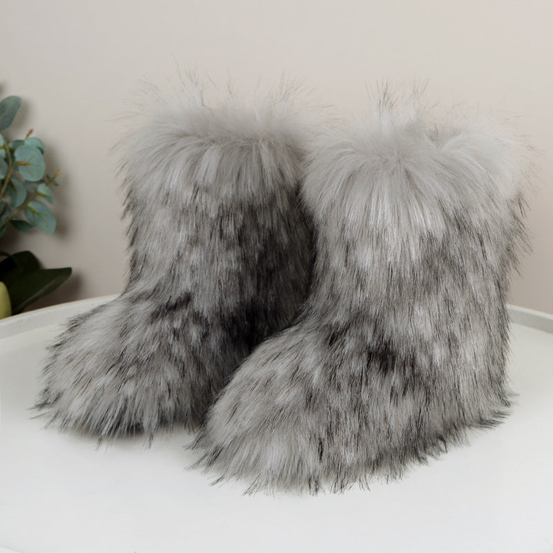 Bottines Courtes Douces d’Hiver