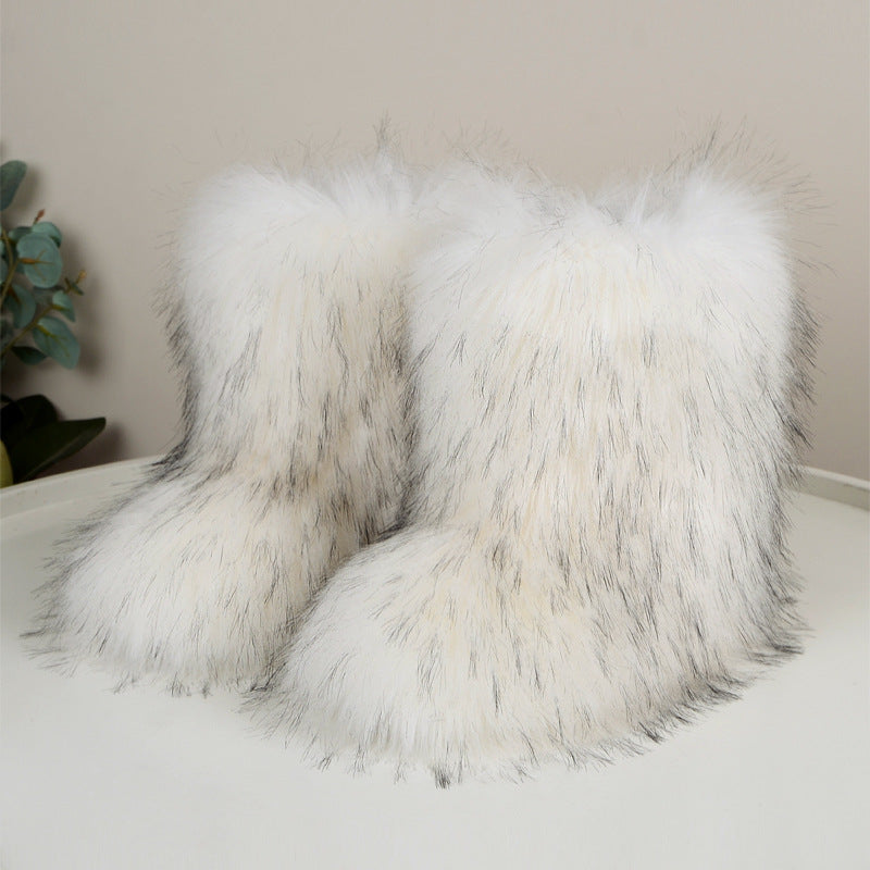 Bottines Courtes Douces d’Hiver