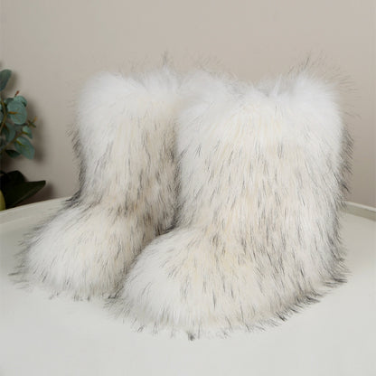 Bottines Courtes Douces d’Hiver