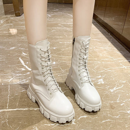 Bottines à Talon Style Martin