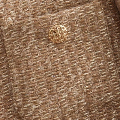 Chic Douillet – Veste Courte en Laine pour la Saison