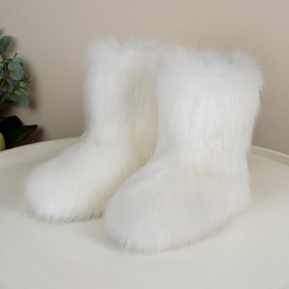Bottines Courtes Douces d’Hiver